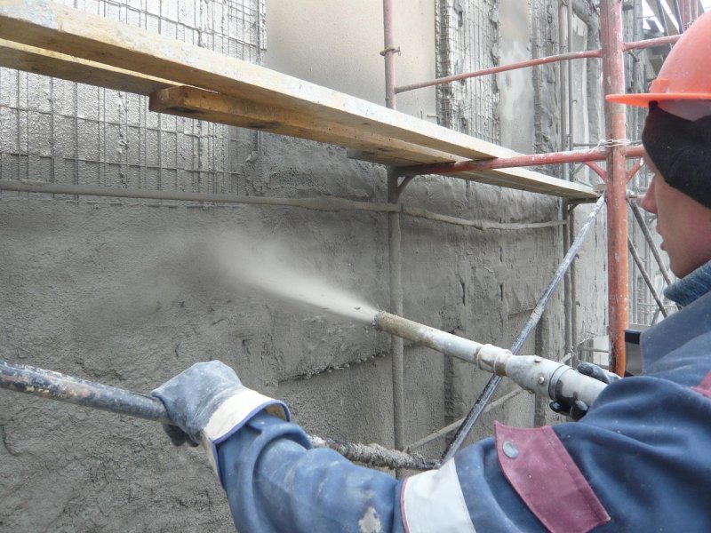 Набрызг бетонирование ремонт бетона Калининграде