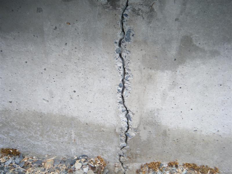 устранение трещин в бетоне методом торкретирования